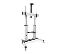 Soporte de Chão TooQ - C/ Rodas - 60" / 100" - Alumínio - FS20300M-B