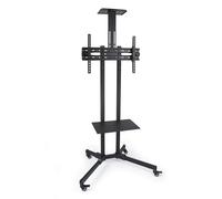 Soporte de Chão TooQ - C/ Rodas - P/ Pantallas - 37" / 70" - Negro - FS1470M-B