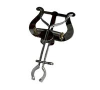 Soporte de chapa de instrumentos de latón abrazadera ajustable para trombones cuerno de trompeta seguro portátil para práctica de muestras Instrumento de latón Accesorios