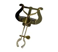Soporte de chapa de instrumentos de latón abrazadera ajustable para trombones cuerno de trompeta seguro portátil para práctica de muestras Instrumento de latón Accesorios