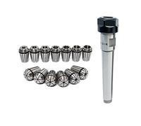 Soporte de chuck de collet Taper + conjunto de collares de primavera 1 unids MT1 MT2 MT3 ER11 Morse Collet Taper con 13 unids ER11 de alta precisión ER11 1-7mm Collet de resorte Fit para máquina de gr