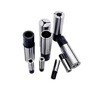 Soporte de chuck de collot 1pcs 1/2 1/4 1/8 3.175 6.35 12.7 Adaptador CNC Collot Shank Collet Chuck Holder para máquina de grabado CNC Máquina herramienta de fresado ( Hole Diameter : 6.35 3.175 )