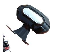 Soporte de cintura para motocicleta, cojín compacto para respaldo | | Respaldo ligero y práctico para pasajeros, accesorio para scooter, bicicleta motorizada, accesorios de motocicleta Road Glid