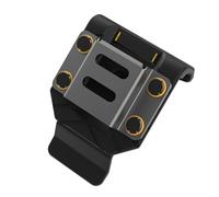 Soporte de cinturón de herramientas de acceso rápido compatible con clavadoras de martillo perforador, cintas métricas, diseño de nailon de acero reforzado, cinta métrica de acero, soporte para