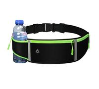 Soporte de cinturón de teléfono, Nylon Impermeable Ajustable para el cinturón de la Correa Que se extiende con Tiras Reflectantes y Orificio de Auriculares para Mujeres y Hombres al Aire Libre, con s