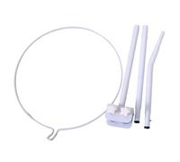 Soporte de clip de cama fácil de instalar para soporte de mosquitera, duradero y ajustable, soporte seguro para mosquitera