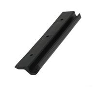 Soporte de clip de gancho de PVC compatible con botes inflables de goma, balsas, yates, kayaks y barcos de pesca (negro)
