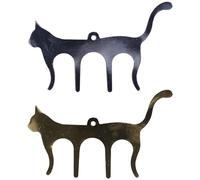 Soporte de Clip para Libros de Música, 165 x 95 x 0,8 mm 2 Clips de Marcador Lateral Soporte para Partituras Soporte para Partituras de Metal con Forma de Gato para Piano, Teclado y Libros