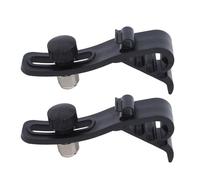 Soporte de clip para micrófono de tambor a prueba de golpes para un montaje seguro en tambores y percusión, abrazadera de micrófono ajustable para soportes de batería, diseño resistente a los golpes