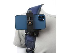 Soporte de Clip para Mochila con Soporte para teléfono GoPro Hero 9 8 7 6 5 Negro Akaso Sony Action Camera y iPhone Samsung Smartphones, al Aire Libre, Primera Vista de vídeo en Vivo