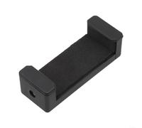 Soporte de clip para smartphone para trípode y monopié con soporte de ángulo ajustable para teléfonos de 55 a 85 mm de ancho