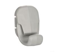 Soporte de clip para visera solar OEM KD45-69-261 compatible con 3 2014-2015, 6 2014-2015, CX-5 2013-2015, repuesto interior ABS gris