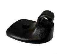 Soporte de clip para visera solar para Grand para Cherokee 5FS40TL2AB OEM 1AL25BD1AA 1AL24BD1AA pieza de repuesto para uso interior compatible con modelos 2003 2005 (negro)