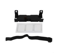 Soporte de coche acrílico antideslizante para JBL Flip Series 6 5 4 | Soporte ajustable para salpicadero y organizador de escritorio | Antivibración para audio portátil | Transparente (negro)