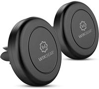 Soporte de Coche,Air Vent magnética Soporte Universal de Coche 2 Unidades, para Tablets y teléfonos móviles y con tecnología Fast Swift-snaptm, - con 4 Platos de Metal