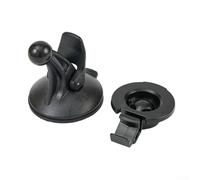 Soporte de coche con ventosa GPS para Garmin Nuvi 65 66 67 68 LMT LM 2517 C255 Soporte de navegación para parabrisas de vehículo, soporte ajustable de plástico negro
