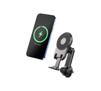 Soporte de Coche - FORCE POWER - MagSafe - Negro - 100% Plástico Reciclado - Garantía de por vida