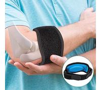 Soporte de Codo, Soporte de Codo de Tenista con Almohadilla de EVA para Golfistas, Alivio del Dolor de Codo, Brazalete Médico de Tenis para Golfistas, Jugadores de Tenis, Mujeres y Hombres