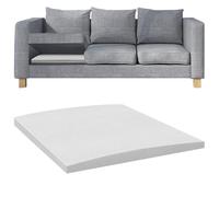 Soporte De Cojín De Sofá Para Asientos Hundido, 27.5x27.5 Pulgadas Tabla De Soporte Curva De Cojín De Sofá, Soportes De Espuma De Alta Densidad Para Debajo De Los Cojines Del Sofás, Blanco - 1 Piezas