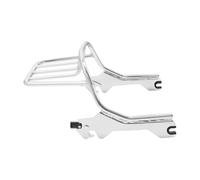 Soporte de Cola para Harley para Breakout FXBRS Fat Boy FLFBS 2018 2019 2020 2021 2022 2023 2024 Portaequipajes De Dos Subidas para Motos(Chrome)