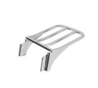 Soporte de Cola para Harley para Sportster XL 04-17 para Dyna para FLST, FLSTC LSTSC 06-17 para Softail 84-05 Trasero De Sissy Bar para Equipaje(Chrome)