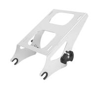 Soporte de Cola para Harley Touring para Electra Street Glide para Road King FLTRX 2014-2022 Soporte De Equipaje para Moto Tour(Chrome Luggage Rack)