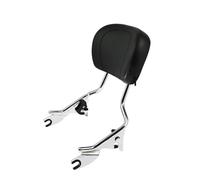 Soporte de Cola para Harley Touring para Road King para Street Glide para Road Glide CVO FLTRXS FLHXS 2009-2025 Barra Sissy Desmontable para Respaldo Motocicleta(Chrome Backrest)