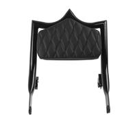 Soporte de Cola para Harley Touring para Street Glide para Road Glide para Road King 2009-2023 Respaldo De Sissy Bar para Pasajeros De Moto(Negro)