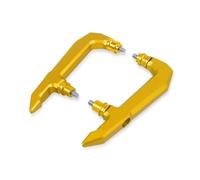 Soporte de Cola para MSX 125 MSX125 GROM 125 2021 2022 2023 2024 Barra Agarre Pasajero Motocicleta Asiento Trasero Manija Pasajero Apoyabrazos Pasamanos Trasero(Gold)