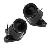 Soporte de colector de admisión de carburador para Yamaha XVS650 V-Star Junta de carburador de repuesto # 4TR-13586-01-00/4TR-13596-01-00 (paquete de 2)