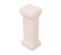Soporte de Columna para Horno de Cerámica Cuadrado Blanco | Resistente al Calor, Estabilidad Mejorada y Distribución del Peso, Suministros para Estudio y Proyectos de Alfarería
