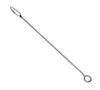 Soporte de comida para pájaros con gancho para comederos de juguete para colgar jaula, palitos de acero inoxidable, loros, golosinas, brocheta de frutas para periquitos