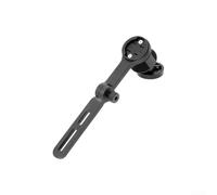 Soporte de computadora de bicicleta de ángulo ajustable, soporte de extensión del manillar delantero con interfaz de luz estándar, compatible con Garmin/Bryton/Wahoo/Cateye/iGPSPORT (A)