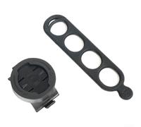 Soporte de computadora para bicicleta Garmin para wahoo 25-45mm Soporte de manillar Correa de silicona de nailon en carretera MTB Ciclismo Accesorio Negro (kit G)