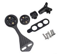 Soporte de computadora para manillar de bicicleta Garmin para F12 F Most y construcción de fibra de carbono con soporte de cámara y soporte de lámpara para bicicletas