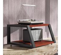 Soporte de consola de 2/3/4 niveles, estante de videojuegos, soporte para DVD, estante de almacenamiento con estantes esquineros para sala de estar y estudio de música