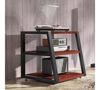 Soporte de consola de 2/3/4 niveles, estante de videojuegos, soporte para DVD, estante de almacenamiento con estantes esquineros para sala de estar y estudio de música