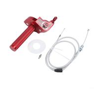 Soporte de control de crucero para motocicletas de 22 mm, soporte para el pulgar del manillar que reduce la fatiga, agarre giratorio de aleación de aluminio para todoterreno, ayuda de turismo, color