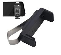 Soporte de control remoto de automóvil Soporte sólido y práctico Sunshine Clip | Clip de teletrabajo estable | Soporte discreto para el control remoto del garaje para automóviles