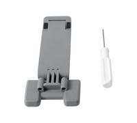 Soporte de control remoto portátil apto para viajes para abrazadera antideslizante con gancho de mosquetón, diseño antideslizante seguro soporte para control remoto