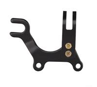 Soporte de conversión de freno de disco de bicicleta resistente hecho de acero inoxidable para actualizar frenos de llanta a sistemas de disco en bicicletas de montaña y carretera con tamaños de 22 mm