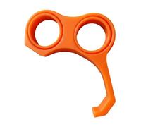 Soporte de correa de dedo de agarre móvil, clip de soporte de dispositivo de mano, soporte portátil para pulgar antideslizante, estabilizador de teléfono para senderismo, tránsito y entretenimiento al