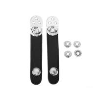 Soporte de correa de fuelle de acordeón en piel sintética con hebillas ajustables y accesorios completos para tocadores de acordeón de bajo (8,2 cm)