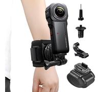 Soporte de correa de muñeca para Insta360 ACE Pro ONE X4 X3 X2 X RS R GO 3 2, accesorios de montaje de muñeca compatibles con GoPro Hero 12 11 10 9 8 7 negro y DJI Osmo Action 4 3