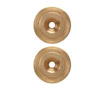 Soporte de Correa para bajo, Montaje Fijo, 2 uds., Hebilla de Correa de Guitarra de Decoración Agradable de Metal para Instrumento (Oro)