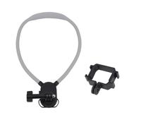 Soporte de Correa para el Cuello Portátil para dji Osmo Pocket 4 Pro Soporte de Visión en Primera Persona, Soportes de Control Remoto (Soporte para Cuello + Adaptador)
