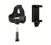 Soporte de correa para la cabeza con clip de tapa, soporte de cinturón de liberación rápida para cámara de acción y teléfono, compatible con GoPro Hero 13/12/11/10/9/8, Insta360 X5, DJI Osmo Action