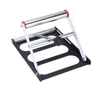 Soporte de corte de la máquina - Soporte de acero robusto, patas plegables telescópicas | Mesa de centeno versátil con funcionalidad de almacenamiento compacto, estación de trabajo perfecta para