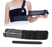 Soporte de Costillas, Soporte de Pecho de Costillas Transpirable para Costillas Rotas, Soporte de Costillas de Corsé Ortopédico para Soporte de Costillas Doloridas o Magulladas, Esternón Roto, Protecc