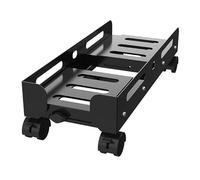Soporte de CPU/PC Soporte Soporte de torre for PC móvil, soporte de CPU de ancho ajustable Soporte de CPU de escritorio de acero, soporte de caja de PC resistente con ruedas giratorias PC Soporte de C